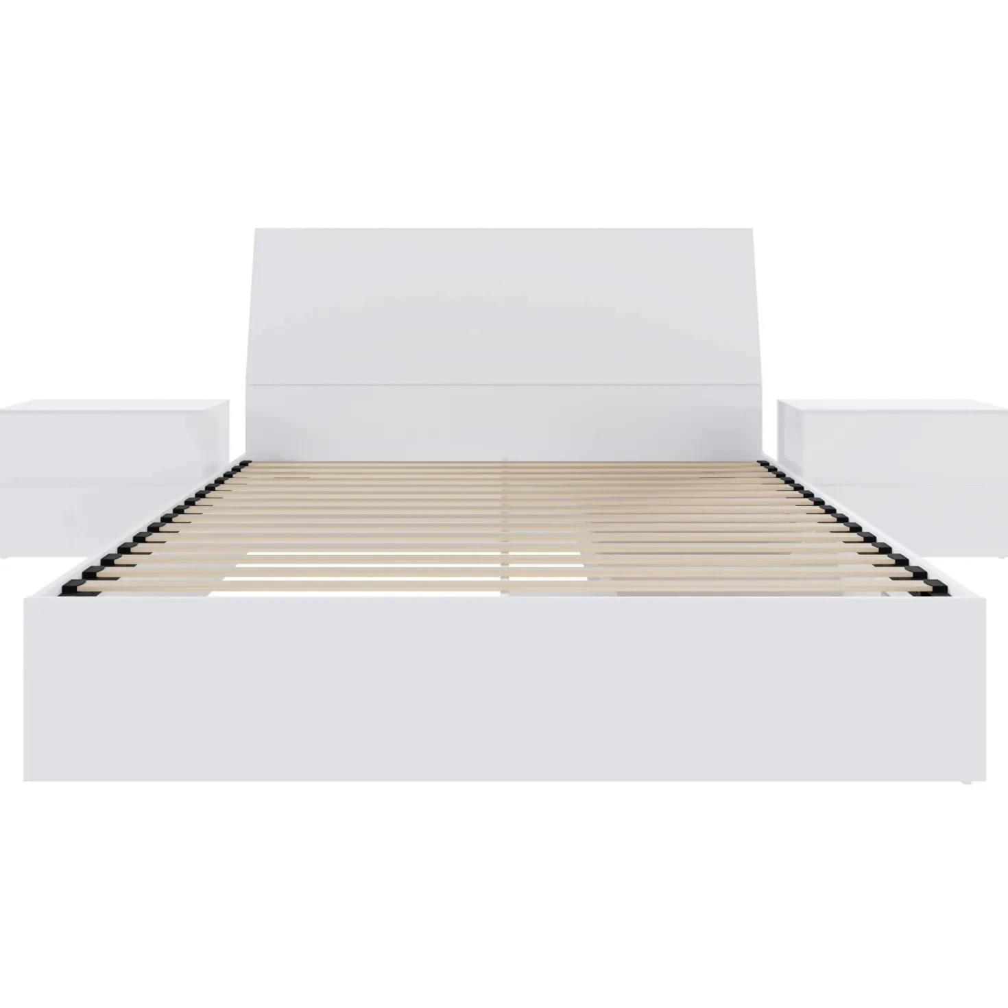 Ensemble grand lit avec rangement (60") - 4 mcx - Nexera
