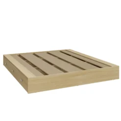 Ensemble grand lit avec rangement 6 tiroirs (60