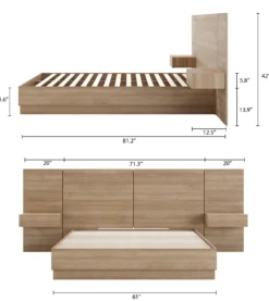 Ensemble grand lit (60