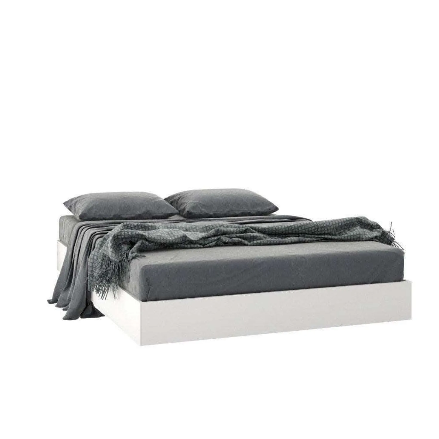 Ensemble lit double avec rangement (54") - 4mcx - Nexera