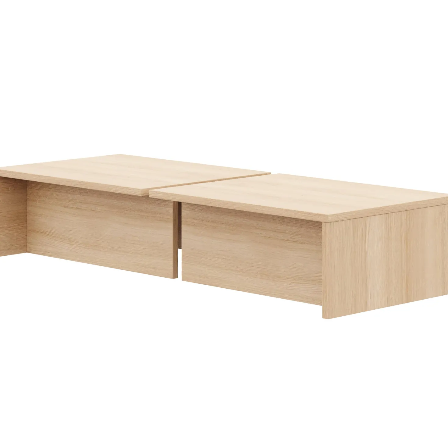 Ensemble tables de chevet 2 mcx - Nexera