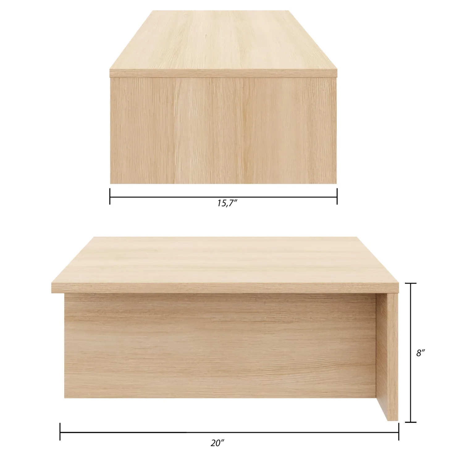 Ensemble tables de chevet 2 mcx - Nexera