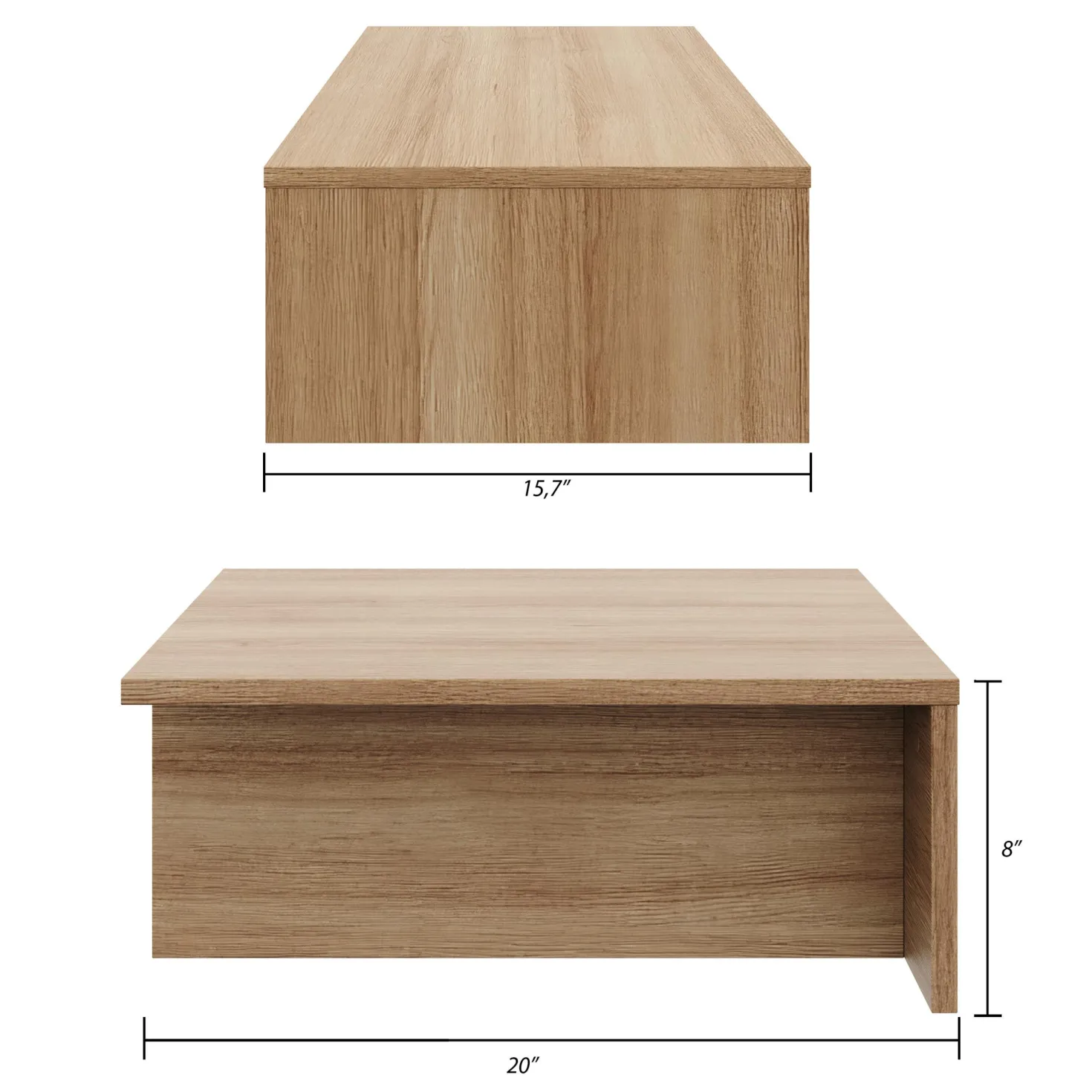 Ensemble tables de chevet 2 mcx - Nexera