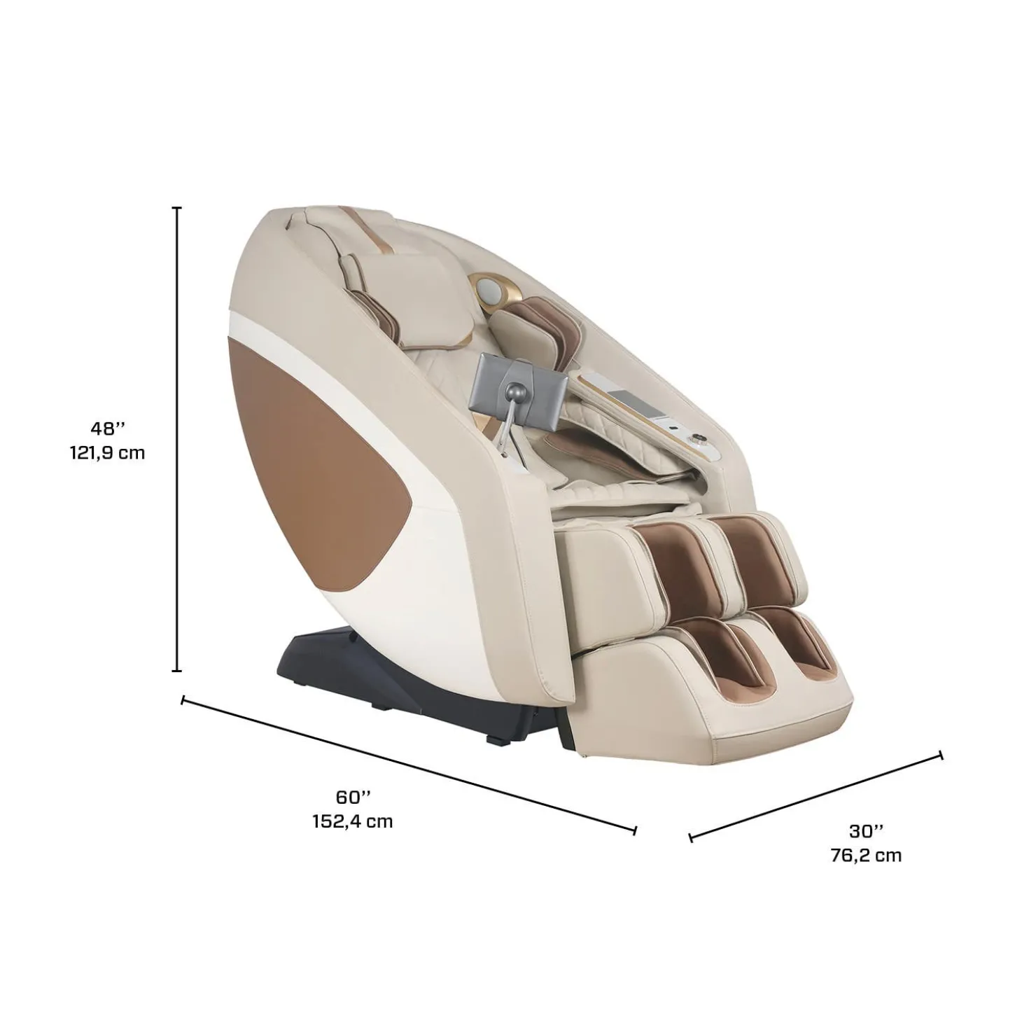 Fauteuil de massage avec écran tactile - 4D