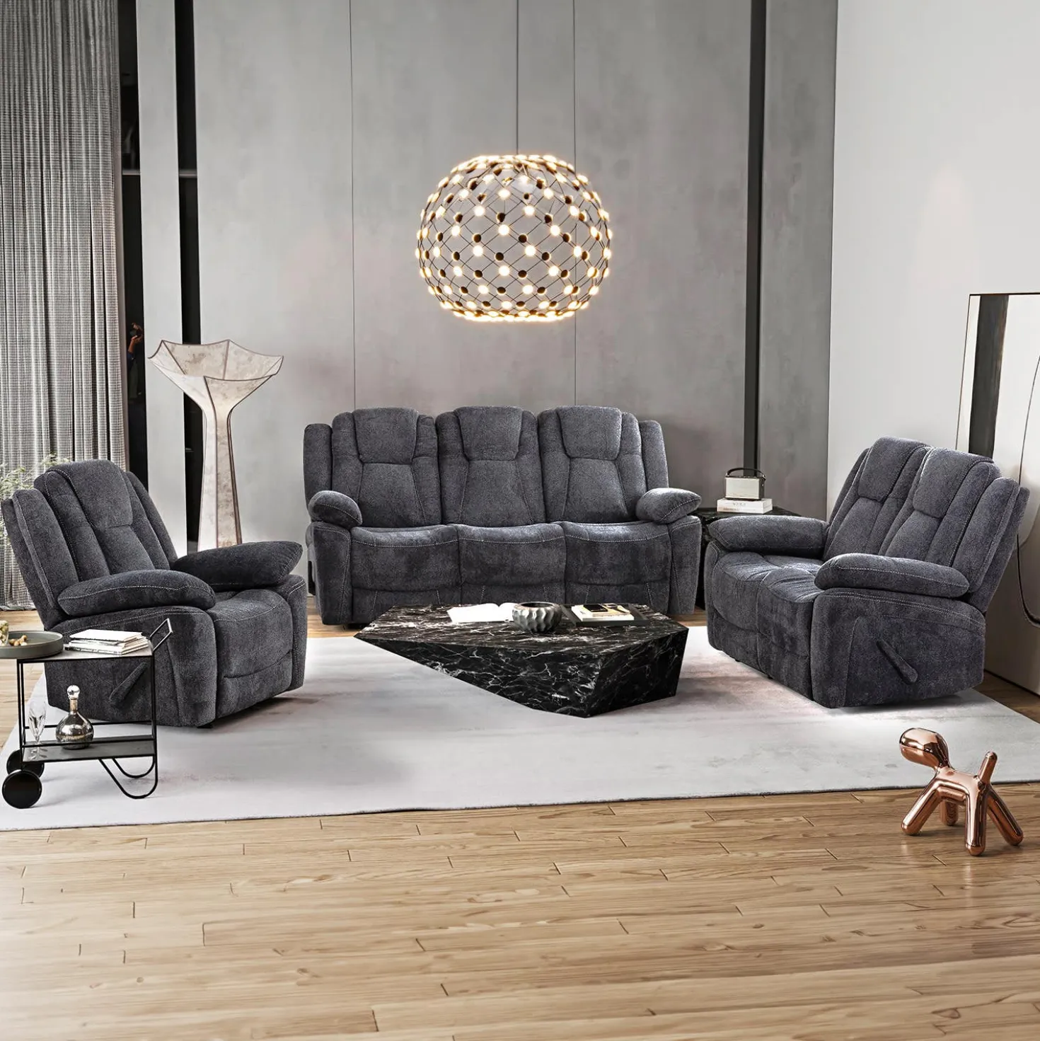 Fauteuil inclinable berçant