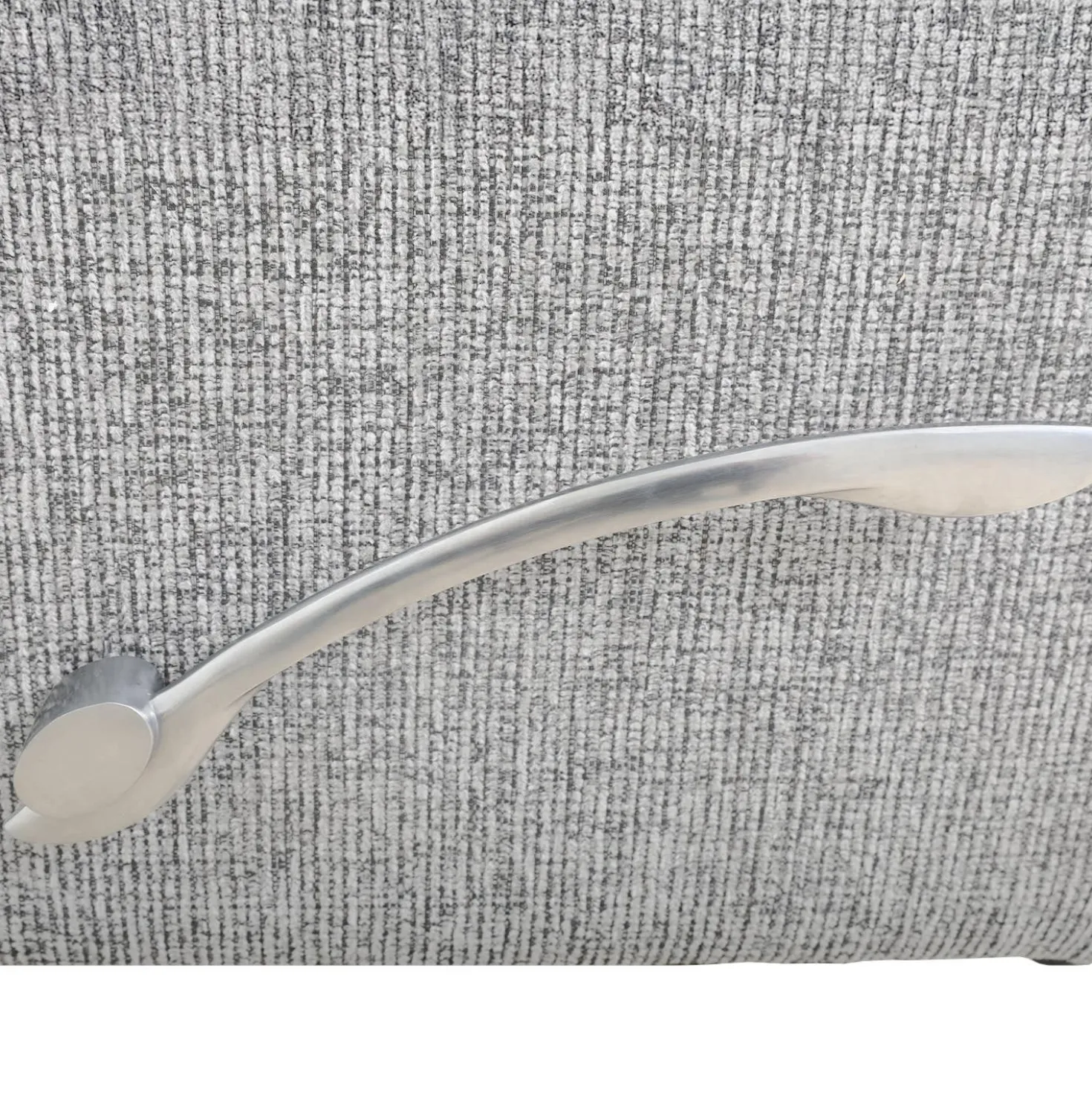 Fauteuil inclinable berçant et pivotant - gris pâle