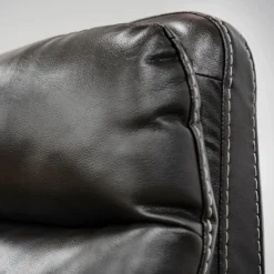 Fauteuil inclinable électrique avec rangement, porte-gobelets et éclairage DEL - gris