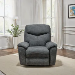 Fauteuil inclinable électrique - gris