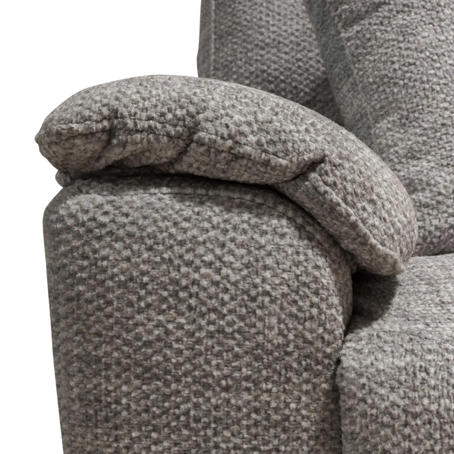 Fauteuil inclinable électrique - taupe