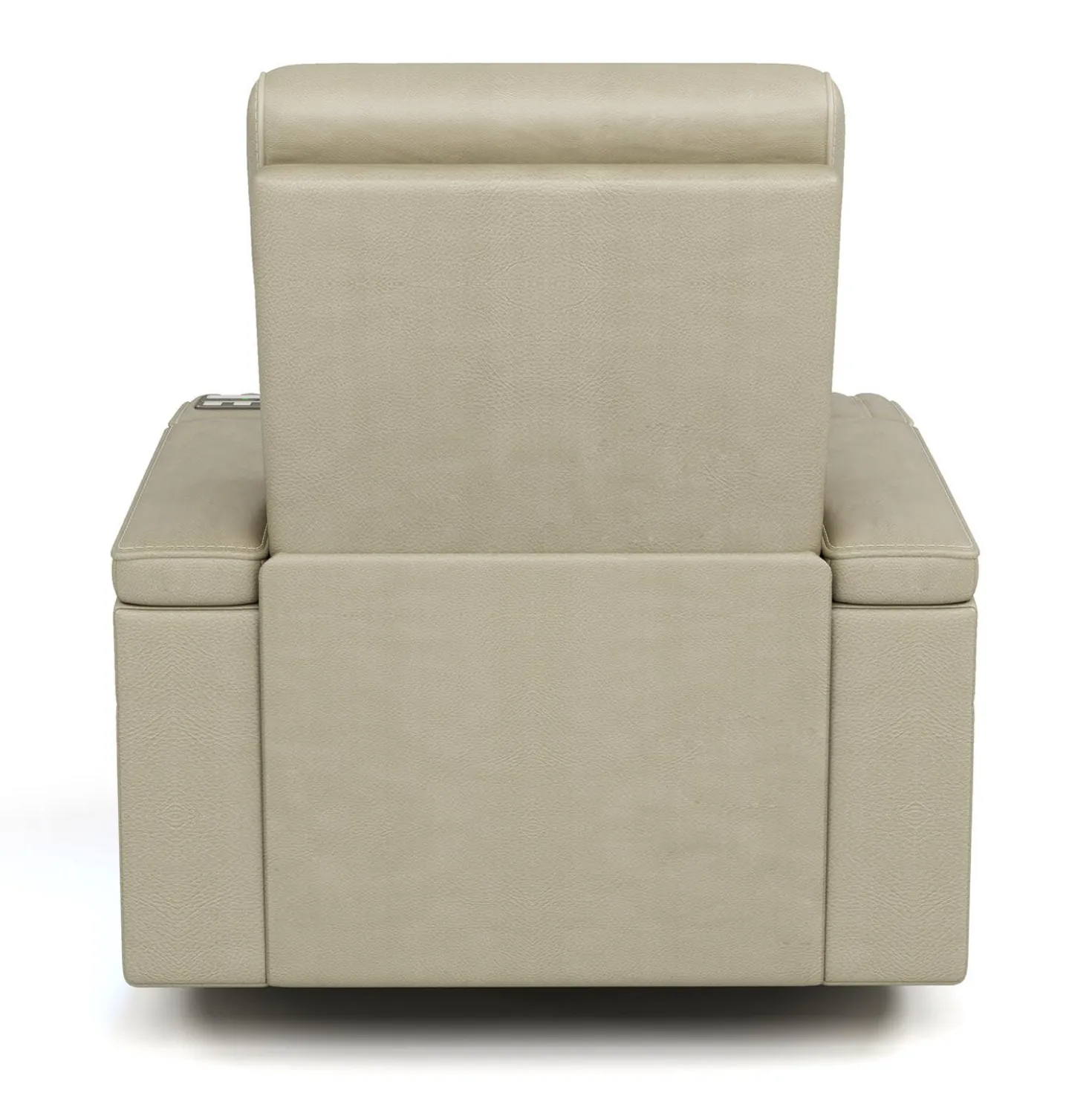 Fauteuil modulaire électrique inclinable avec massage, chaleur et porte-gobelets rétractables