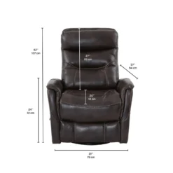 Fauteuil pivotant inclinable