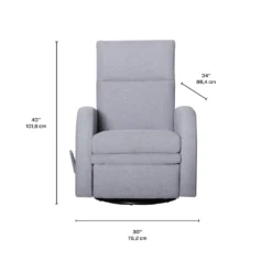Fauteuil pivotant inclinable