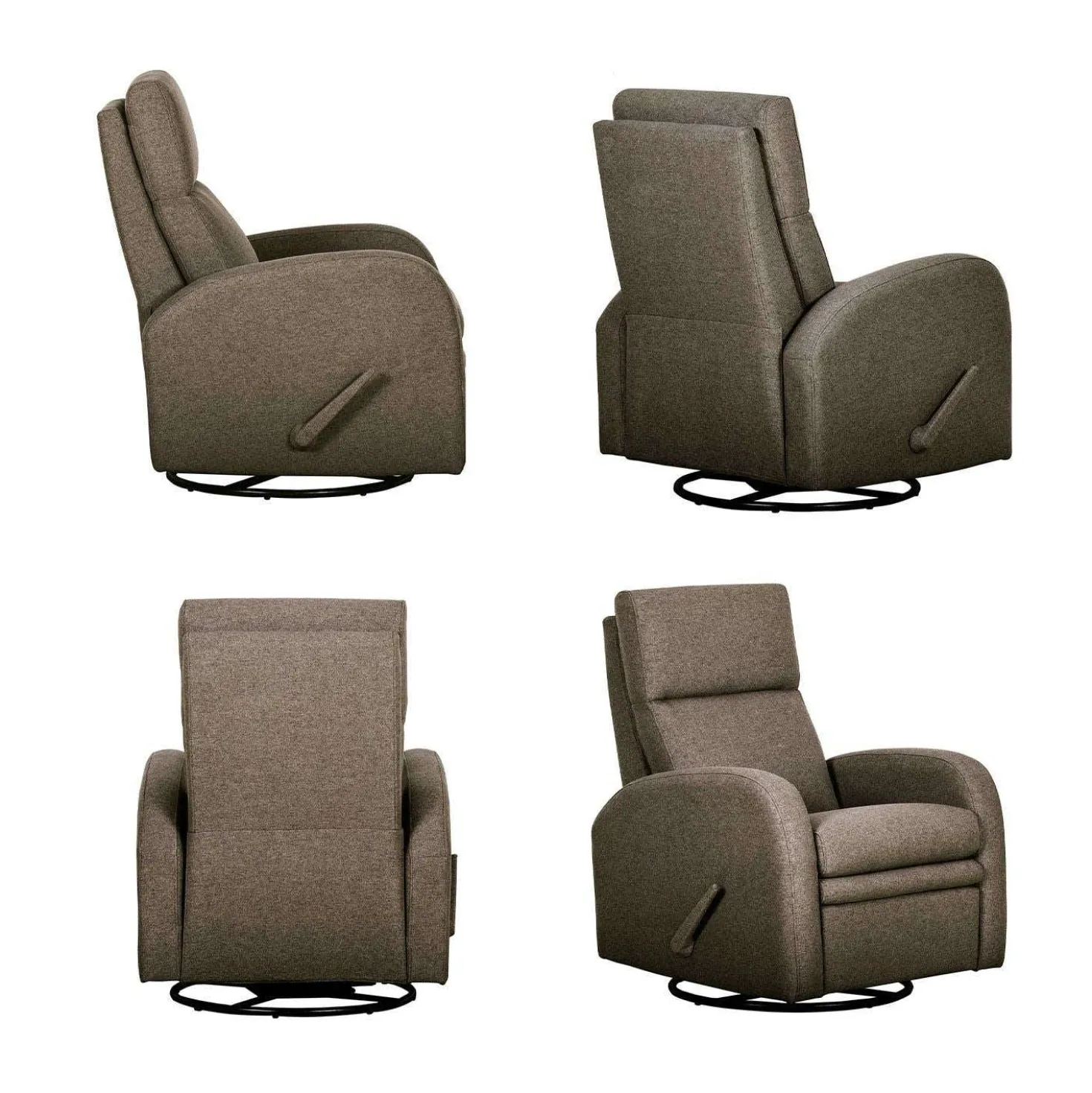 Fauteuil pivotant inclinable