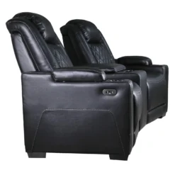 2 fauteuils modulaires électriques inclinables avec console en angle et porte-gobelets - 3 mcx