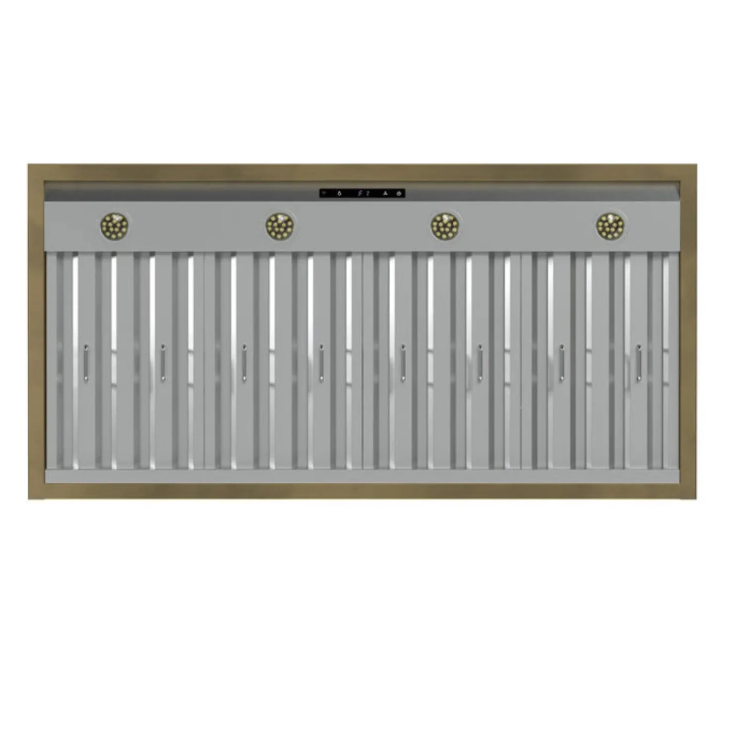 FORNO Hotte de cuisinière murale 48" Standard Noir 48" , 600 PI3/MIN-FRHWM5078-48