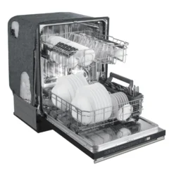 FORNO Lave-vaisselle Encastré Noir 24