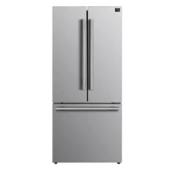 FORNO Réfrigerateur 17,5 pi3 30 po Inox Portes françaises - FFFFD1974-31