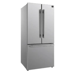 FORNO Réfrigerateur 17,5 pi3 30 po Inox Portes françaises - FFFFD1974-31