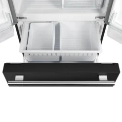 FORNO Réfrigerateur 17,5 pi3 30 po Noir Portes françaises - FFFFD1974-31