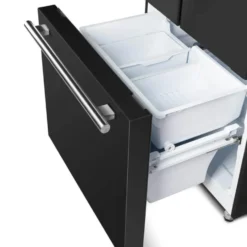 FORNO Réfrigerateur 17,5 pi3 30 po Noir Portes françaises - FFFFD1974-31