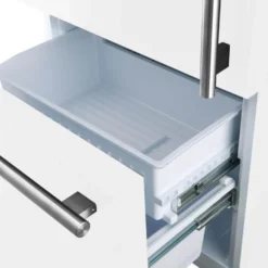 FORNO Réfrigérateur 17,2 pi3 31 po Blanc Congélateur en bas - FFFFD1786-31
