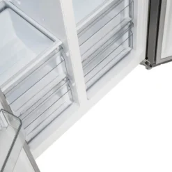 FORNO Réfrigérateur 15,6 pi3 33 po Inox Côte à côte - FFRBI1805-33