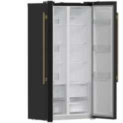 FORNO Réfrigérateur 15,6 pi3 33 po Noir Côte à côte - FFRBI1805-33