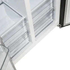 FORNO Réfrigérateur 15,6 pi3 33 po Noir Côte à côte - FFRBI1805-33