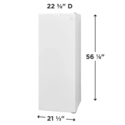 FRIGIDAIRE Congélateur convertible, Blanc, Vertical, 22
