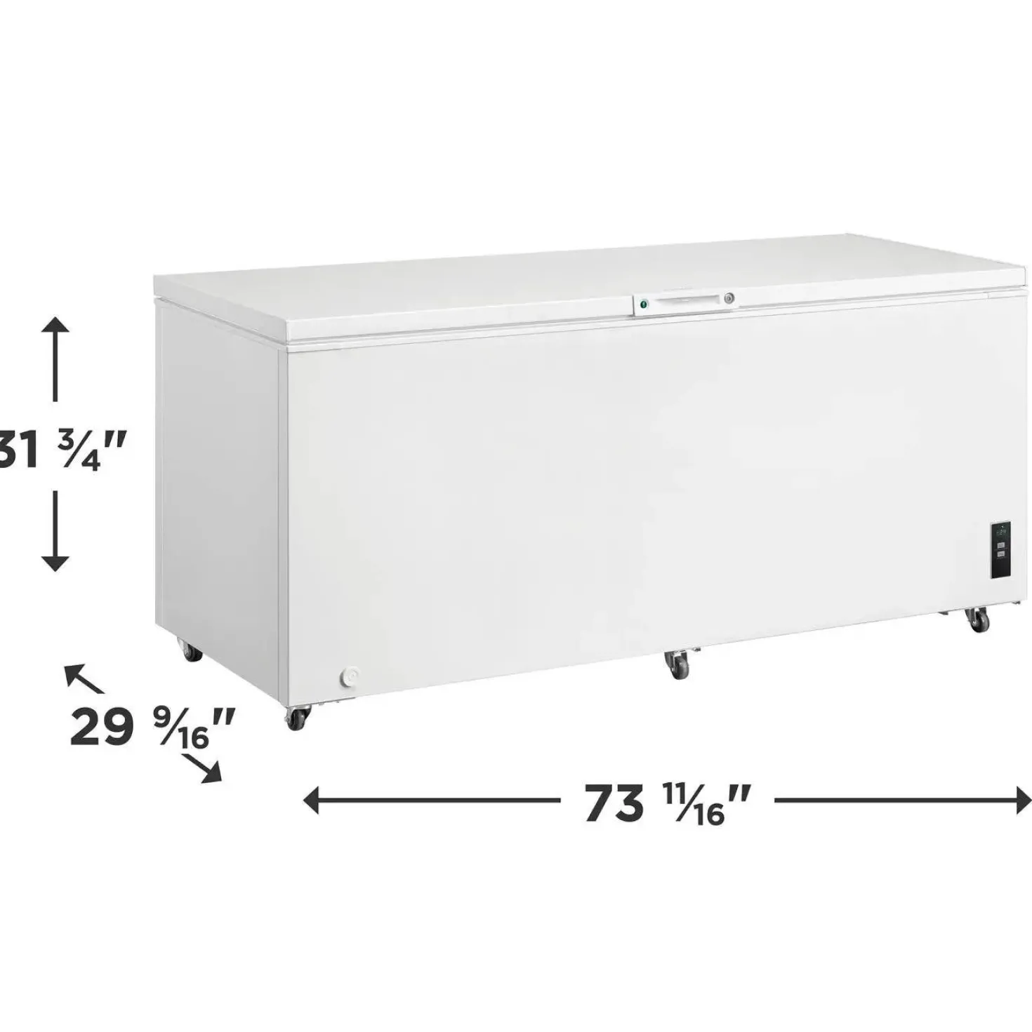 Frigidaire Congélateur 20 pi3, Blanc, Horizontal, 74" - FFCL2042AW