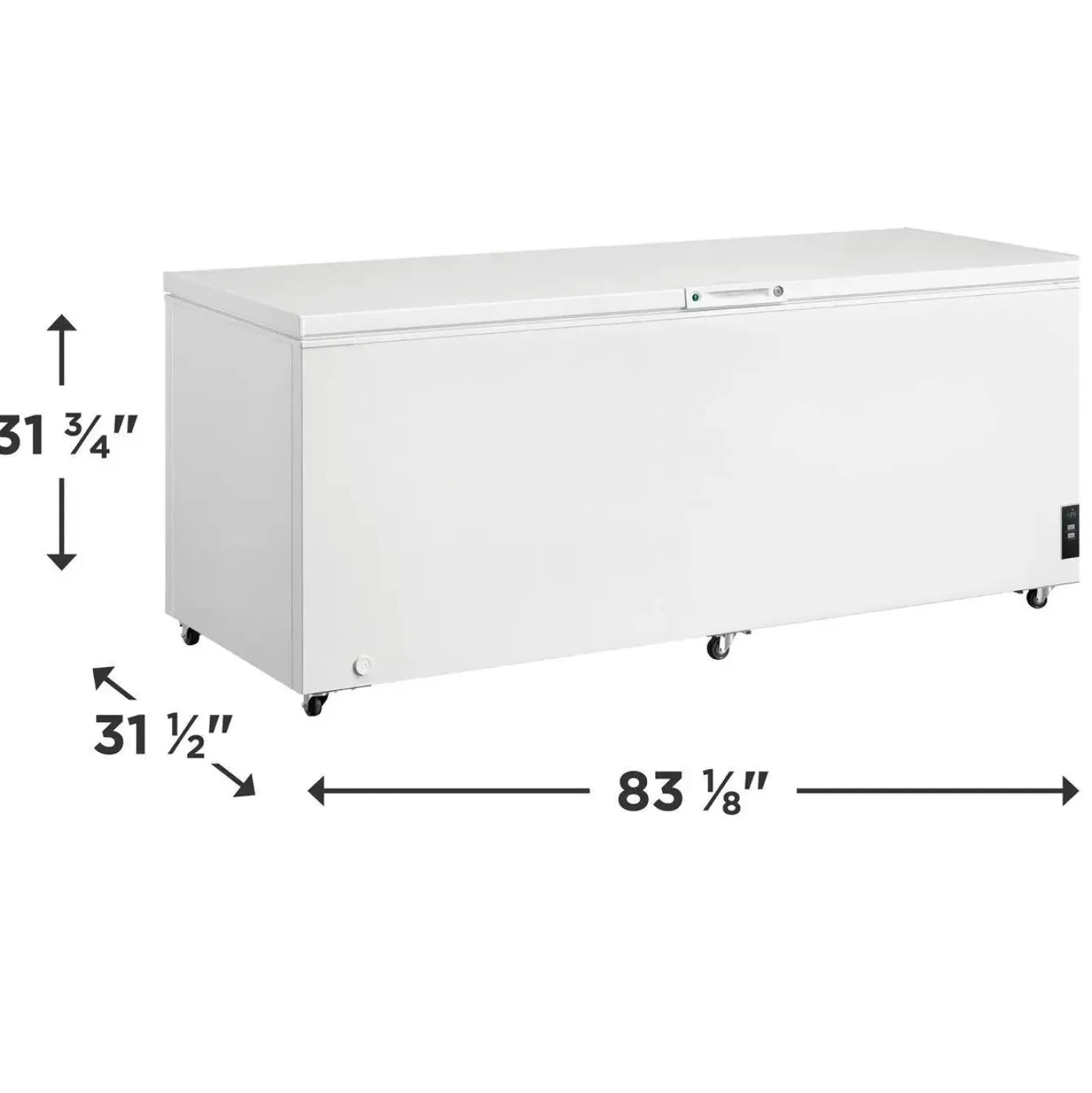Frigidaire Congélateur 25 pi3, Blanc, Horizontal, 83" - FFCL2542AW