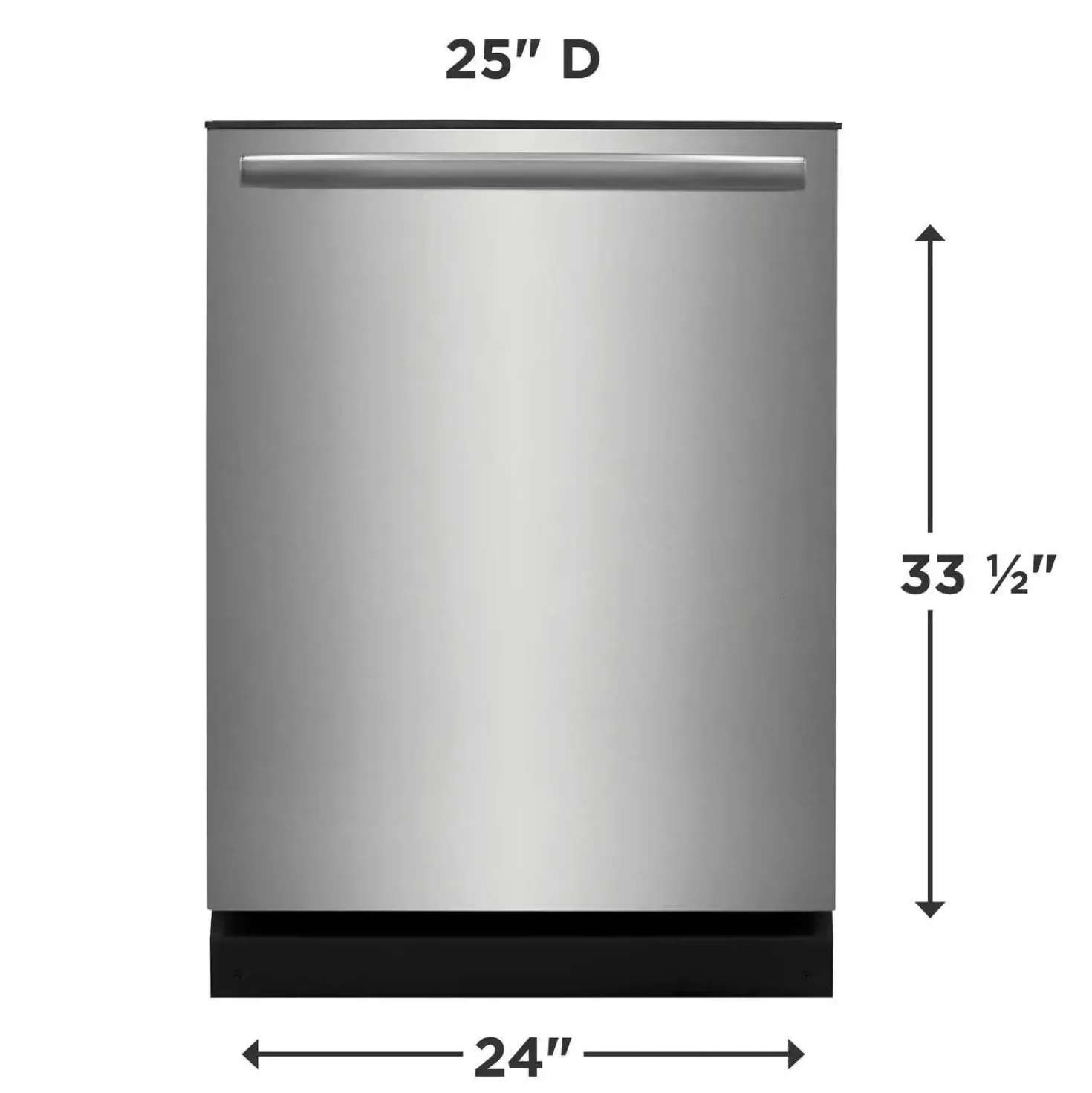 FRIGIDAIRE GALLERY Lave-vaisselle Encastré Inox 24" 52dB - GDPH4515AF