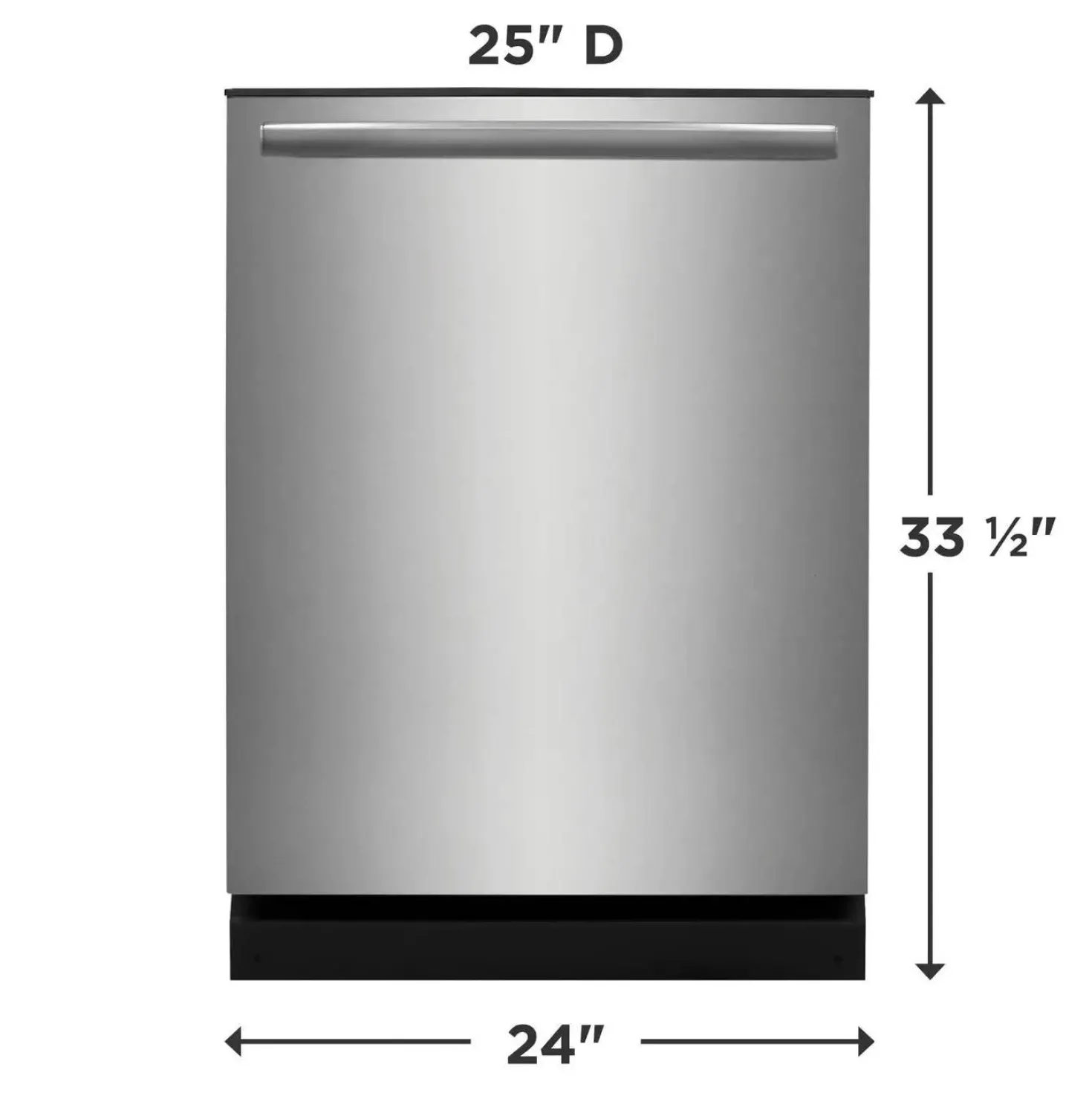 FRIGIDAIRE GALLERY Lave-vaisselle Encastré Inox 24" 42dB - GDPH4525AF
