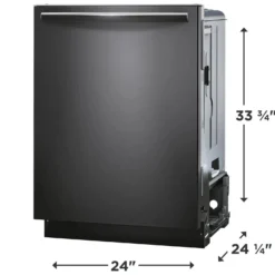 FRIGIDAIRE GALLERY Lave-vaisselle Encastré Inox noir 24