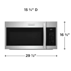 FRIGIDAIRE GALLERY Micro-ondes/hotte, Inox, 30