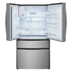 FRIGIDAIRE GALLERY Réfrigérateur 21,5 pi3 36 po Inox Congélateur en bas, Portes françaises - GRMC2273CF