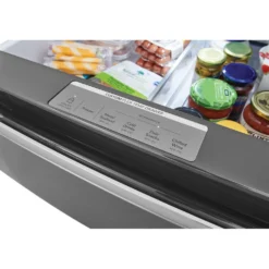 FRIGIDAIRE GALLERY Réfrigérateur 21,5 pi3 36 po Inox Congélateur en bas, Portes françaises - GRMC2273CF