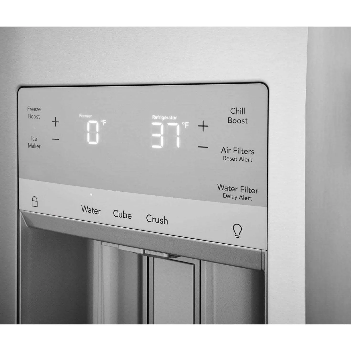 FRIGIDAIRE GALLERY Réfrigérateur 21,5 pi3 36 po Inox Congélateur en bas, Portes françaises - GRMC2273CF