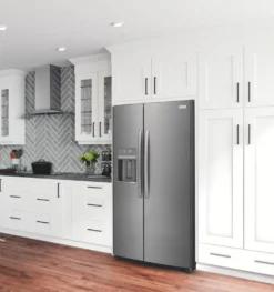 FRIGIDAIRE GALLERY Réfrigérateur 22,2 pi3 36 po Inox noir Côte à côte - GRSC2352AD