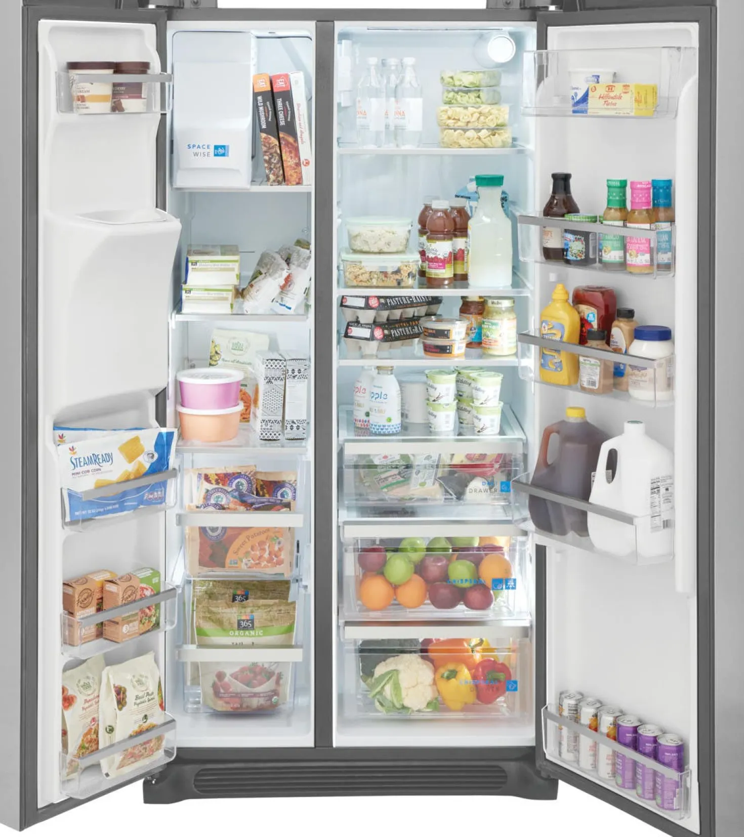 FRIGIDAIRE GALLERY Réfrigérateur 22,2 pi3 36 po Inox Côte à côte - GRSC2352AF