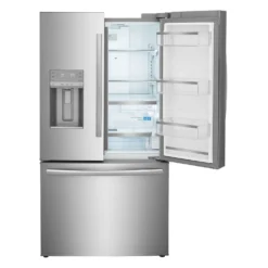 FRIGIDAIRE GALLERY Réfrigérateur 22,6 pi3 36 po Inox Congélateur en bas, Portes françaises - GRFC2353AF
