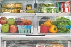 FRIGIDAIRE GALLERY Réfrigérateur 22,6 pi3 36 po Inox Congélateur en bas, Portes françaises - GRFC2353AF