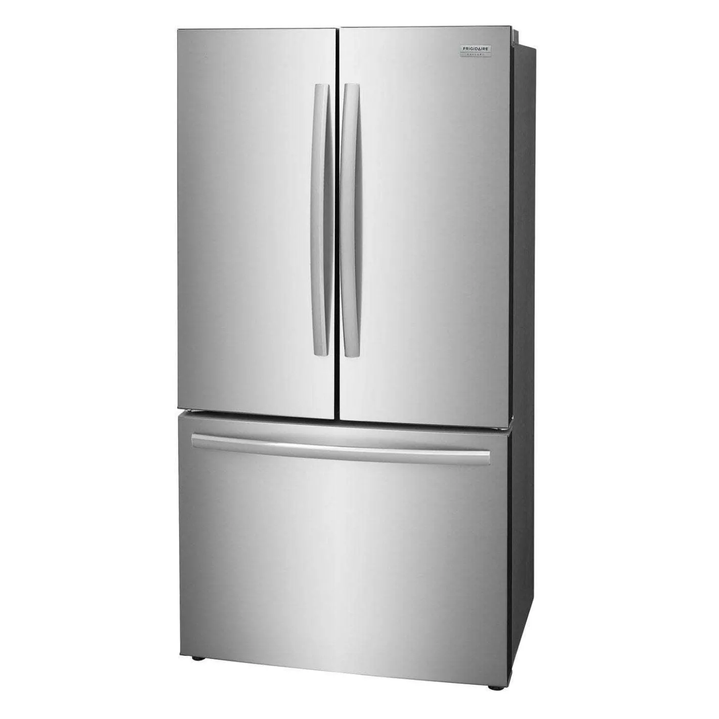 FRIGIDAIRE GALLERY Réfrigérateur 23,3 pi3 36 po Inox Congélateur en bas, Portes françaises - GRFG2353AF