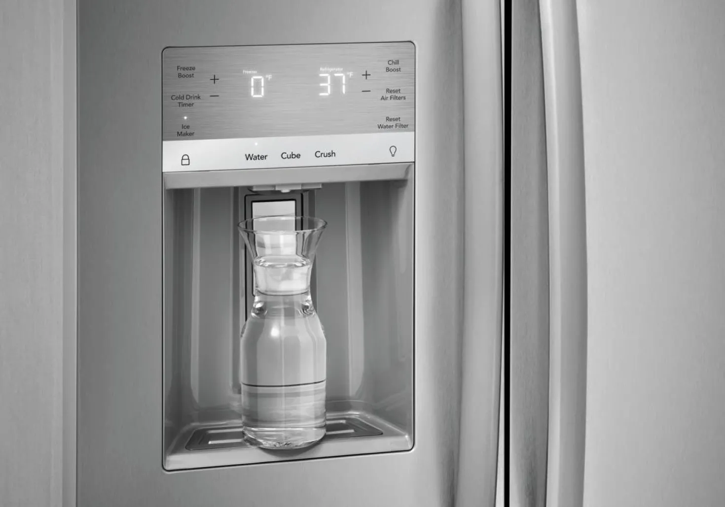 FRIGIDAIRE GALLERY Réfrigérateur 25,6 pi3 36 po Inox Côte à côte - GRSS2652AF