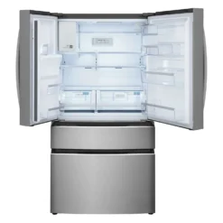 FRIGIDAIRE GALLERY Réfrigérateur 26,3 pi3 36 po Inox Congélateur en bas, Portes françaises - GRMS2773AF