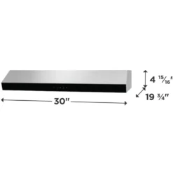 FRIGIDAIRE Hotte Standard Inox 30