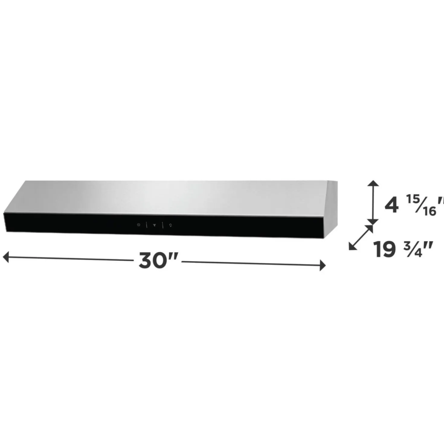 FRIGIDAIRE Hotte Standard Inox 30" , 330 PI3/MIN-FCVW3062AS