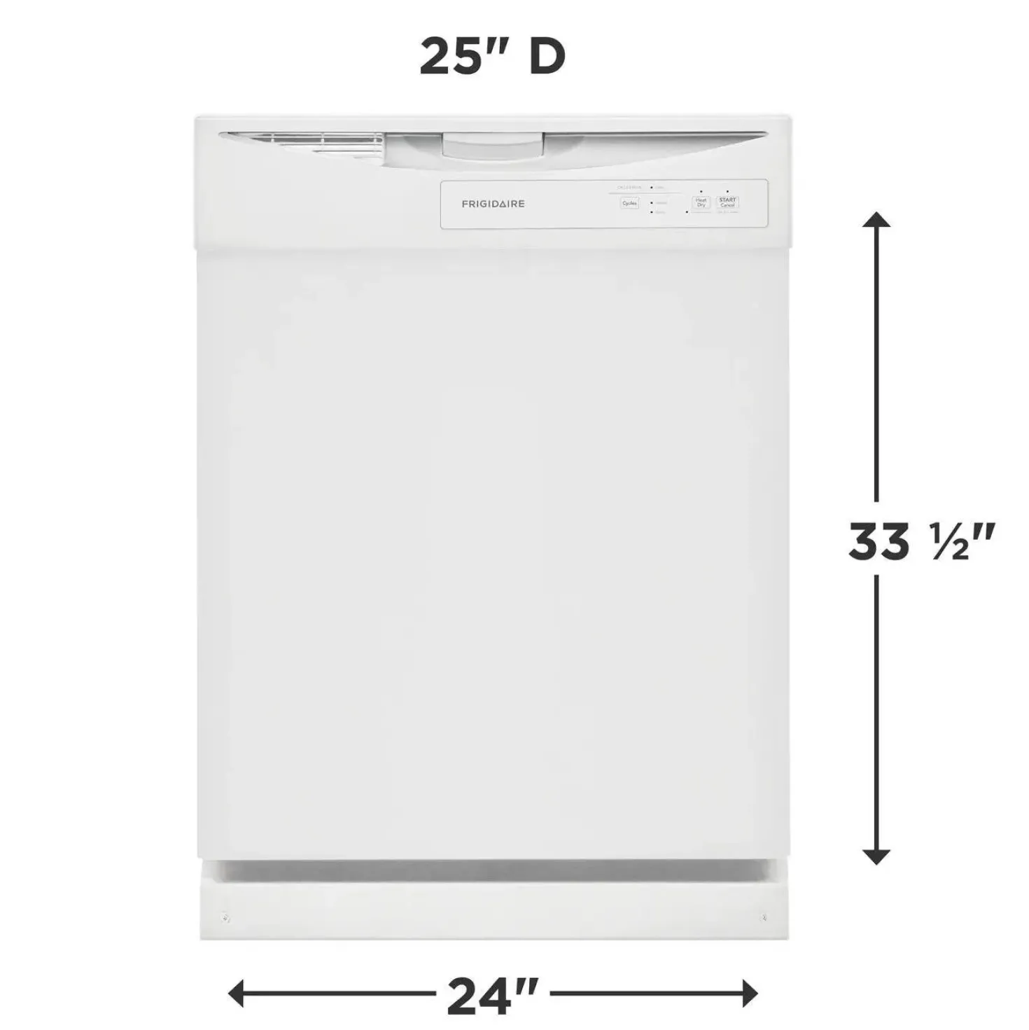 FRIGIDAIRE Lave-vaisselle Encastré Blanc 24" 62dB - FDPC4221AW