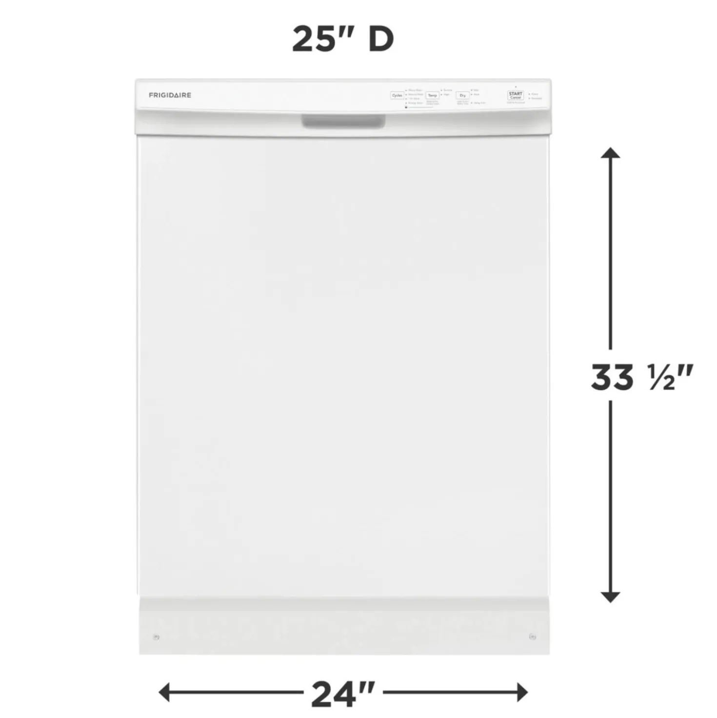 FRIGIDAIRE Lave-vaisselle Encastré Blanc 24" 54dB - FDPC4314AW