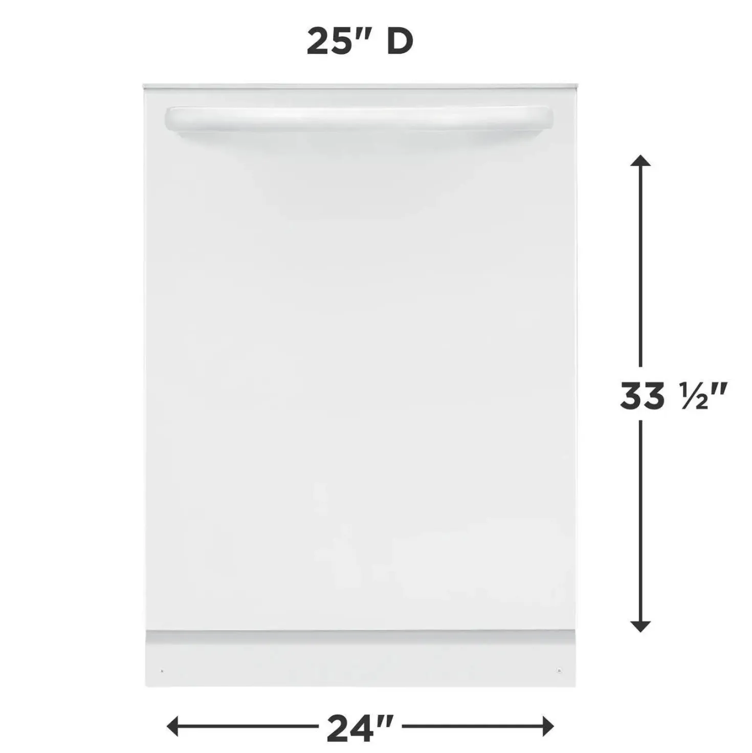 FRIGIDAIRE Lave-vaisselle Encastré Blanc 24" 52dB - FDPH4316AW